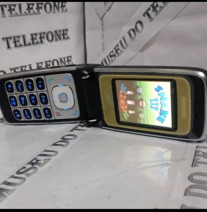 Nokia 6125 Flip visor externo celular antigo RELIQUIA impecável  - Foto 6