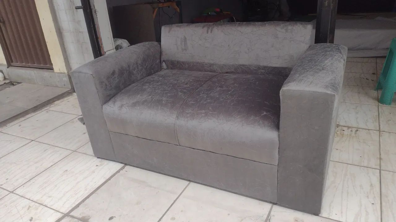 Sofa Azul Marinho  - Foto 4