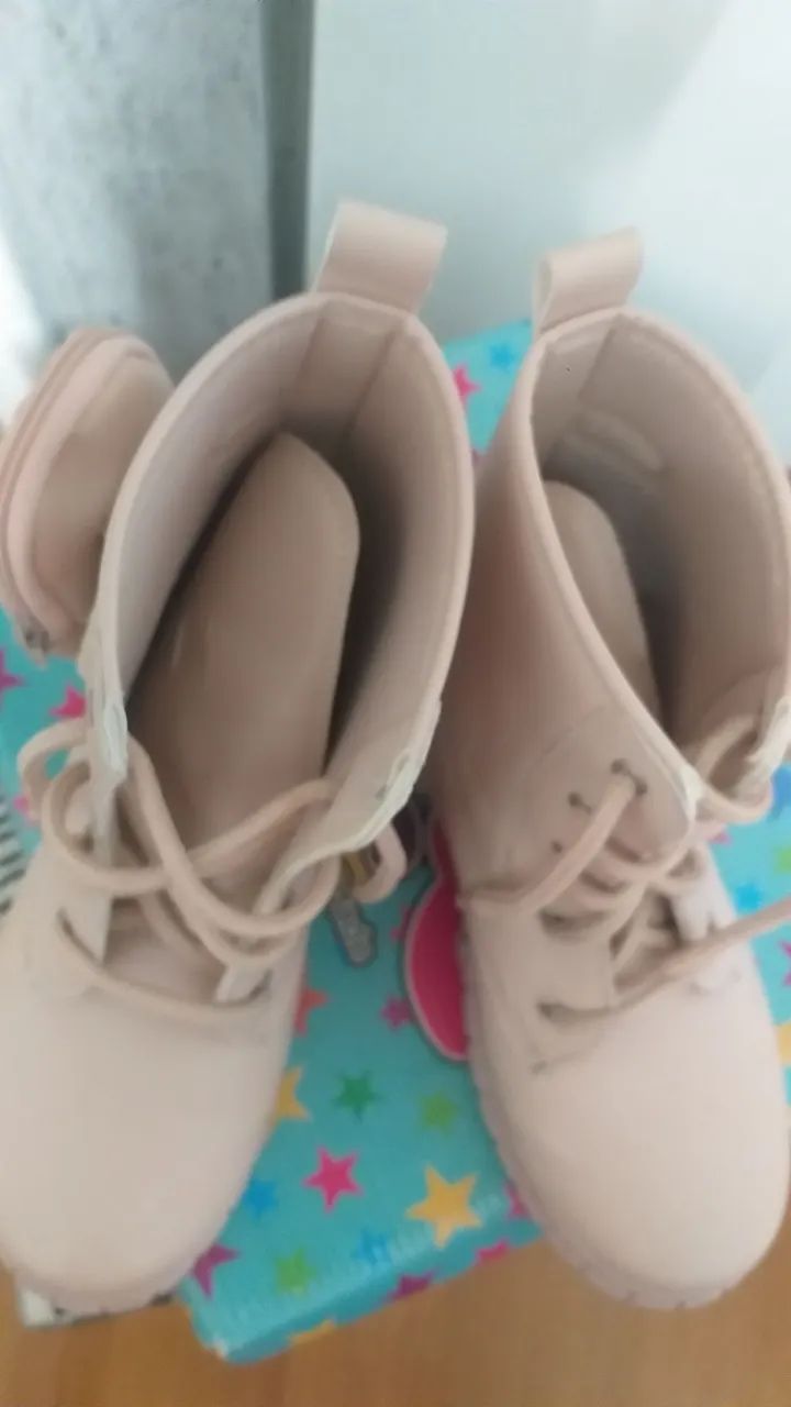 Bota infantil nova n:34 - Foto 5