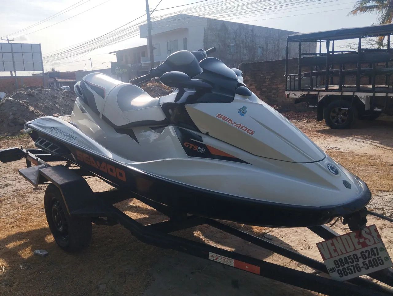 JET SEADOO 130 GTS PRO + CARRETINHA - Foto 9