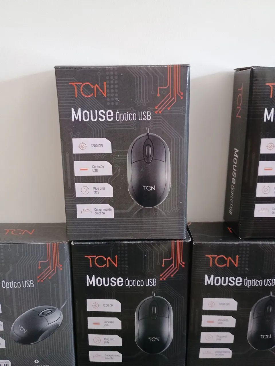 Mouse Óptico USB tcn 1200dpi - Foto 2