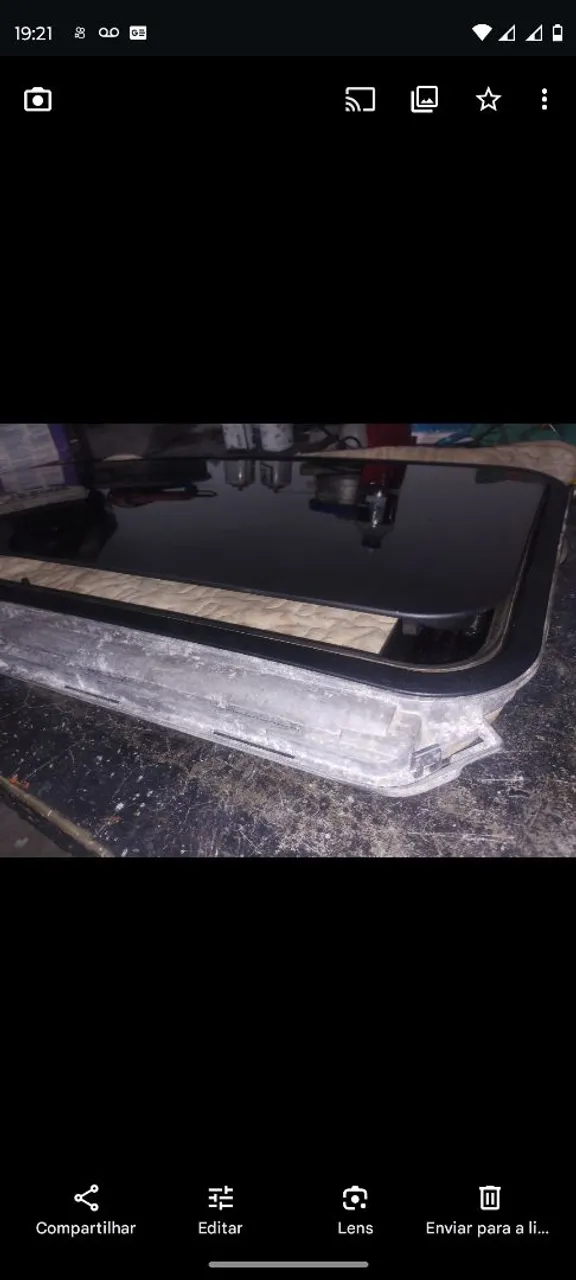 Teto solar completo com vidro/universal para todos carros leia o anúncio