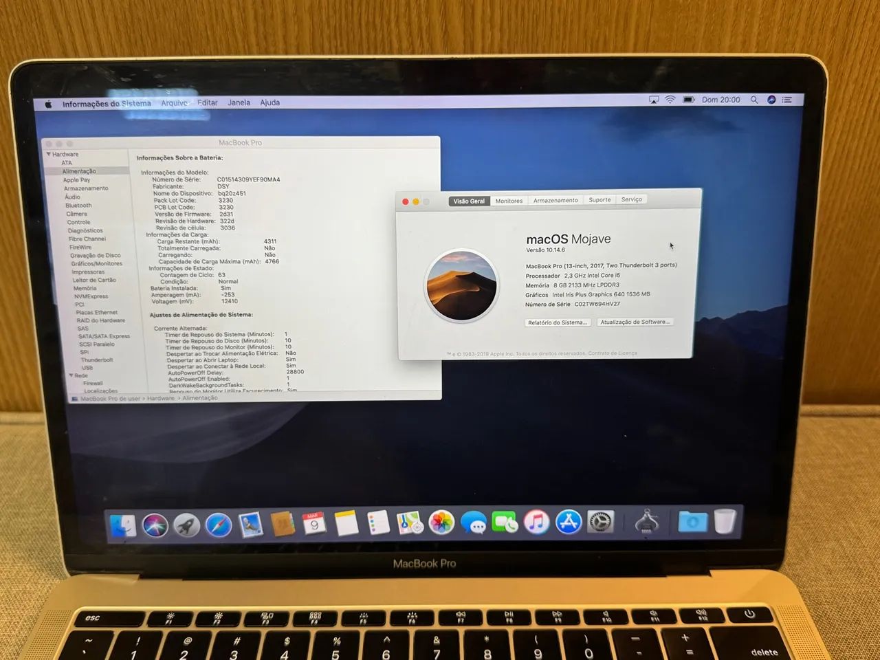 MacBook Pro 13 Polegadas 2017 - Usado - Foto 5