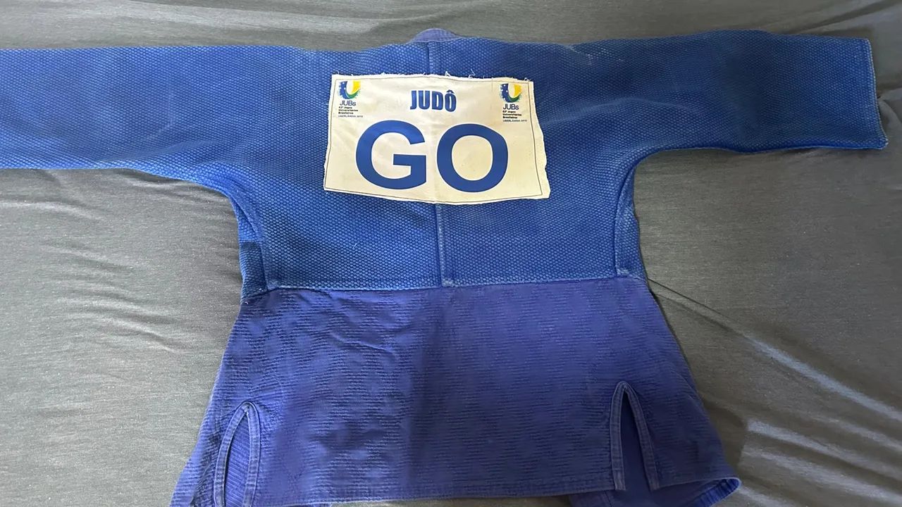 Kimono de Judô Shinnai - Azul - Foto 3