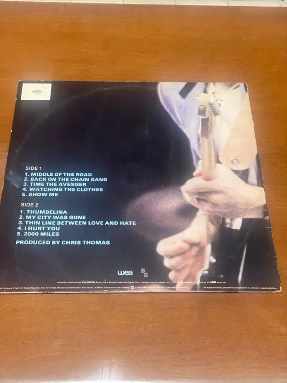 Disco de Vinil The Pretenders - Learning To Crawl - Foto 2