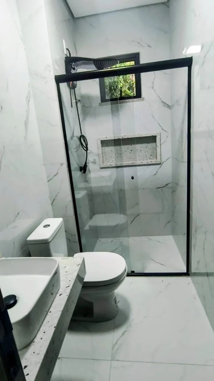 Casa duplex 272 m²,  terreno 427 m², 04 dormitórios, sendo 03 suítes, piscina, cd. Mosaico - Foto 14