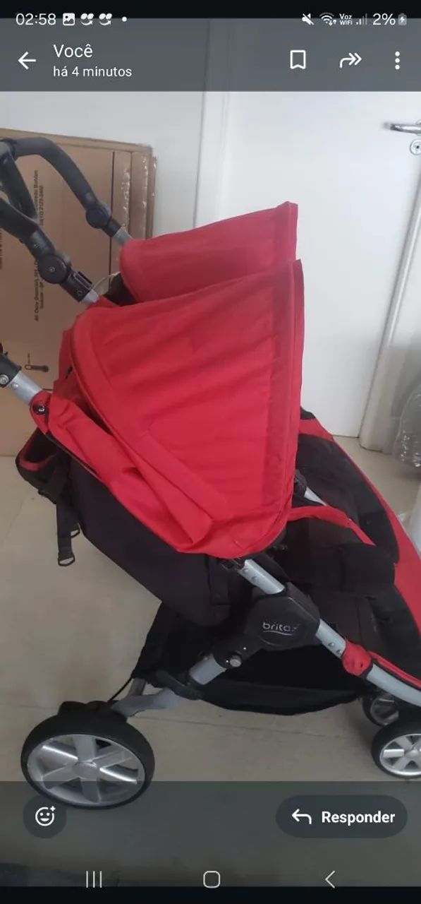Carrinho de bebê Britax B-Agile ( Importado ) - Foto 4