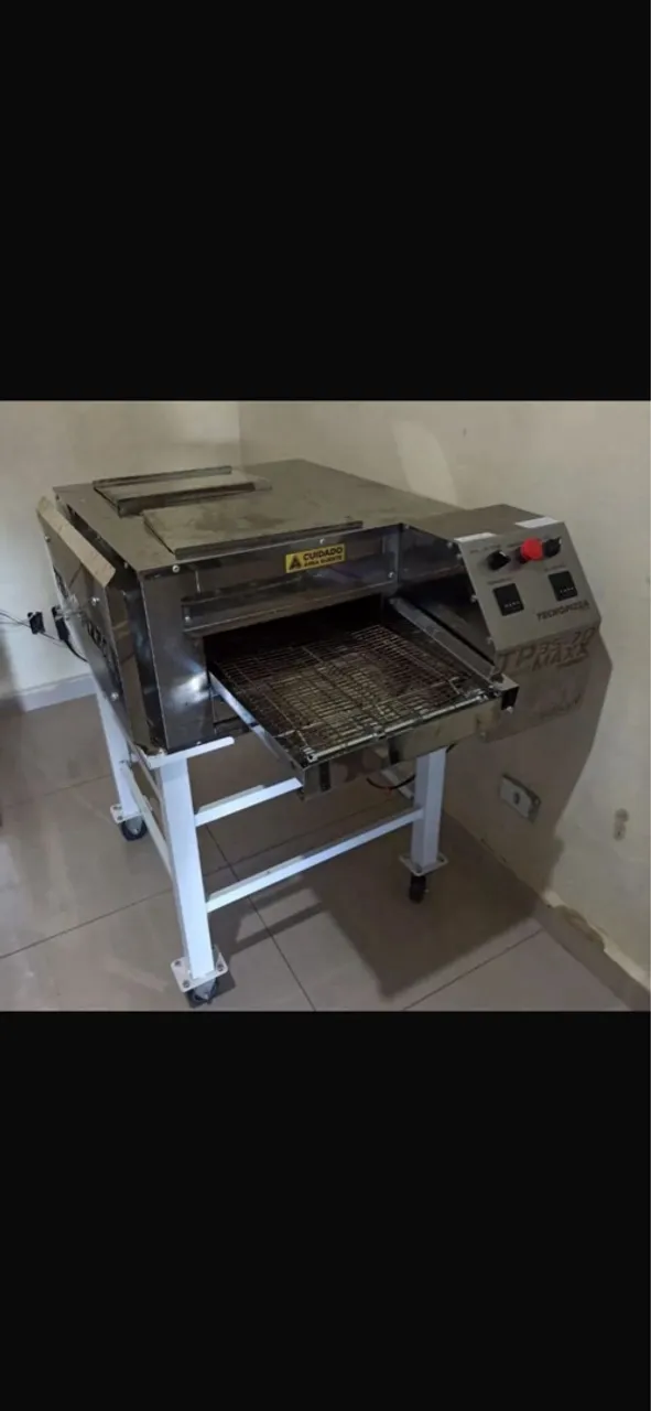 Forno Industrial TP Maxx esteira pizza