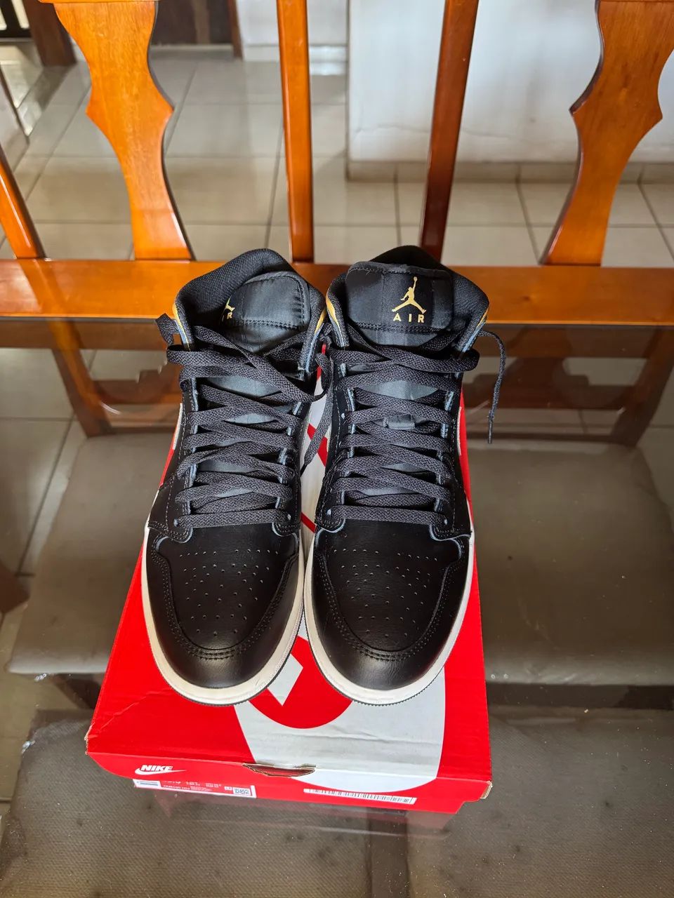 Air Jordan 1 Mid Masculino - Foto 2