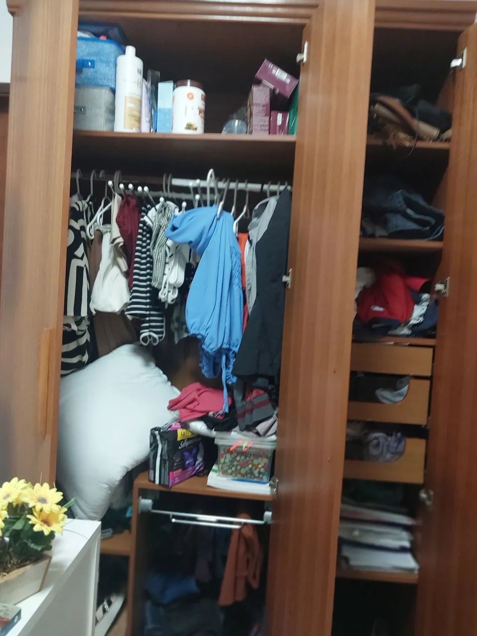 Solid Wood Wardrobe64330722012418124