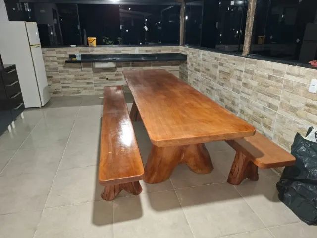Mesas Rústica melhor preço da região até 12X no cartão - Foto 2