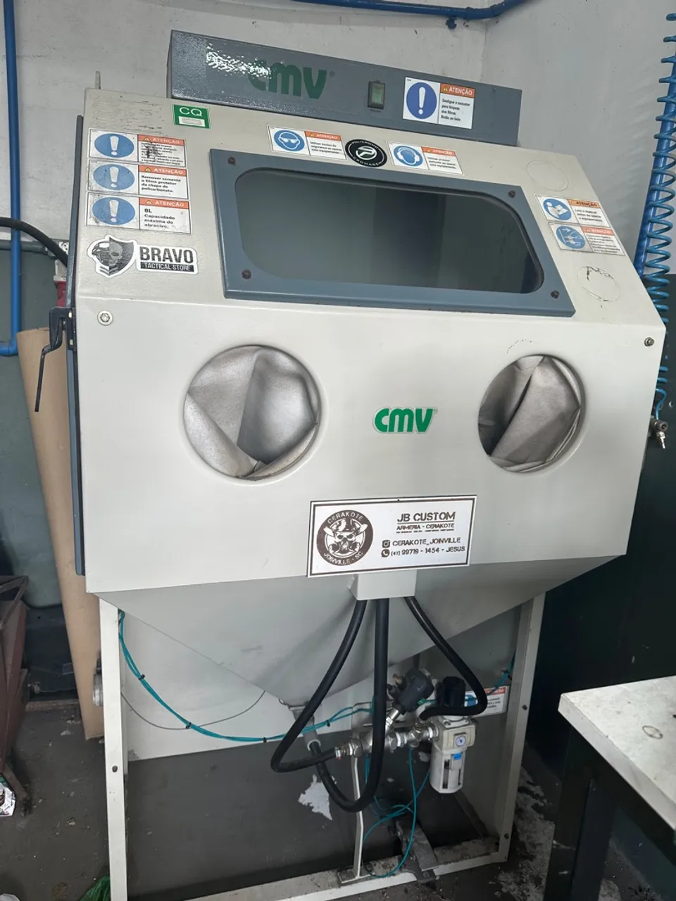 Cabine de Jateamento CMV