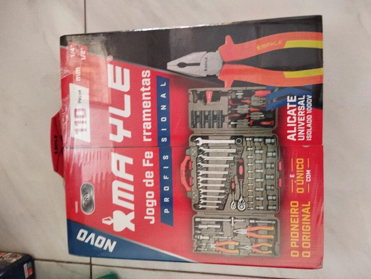 Jogo de Ferramentas 110 Peças Mayle Profissional - Foto 2
