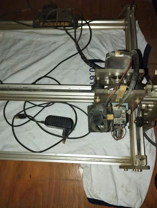 Vendo máquina de corte a laser com defeito  - Foto 5