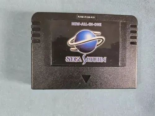 Sega Saturn na Caixa +  Fenrir + 2 Controles + Cartucho 5 em 1 - Foto 5