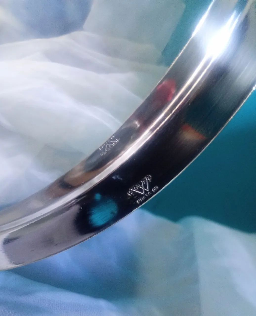 Antiga e imponente sopeira prata 90 Wolff  - Foto 5