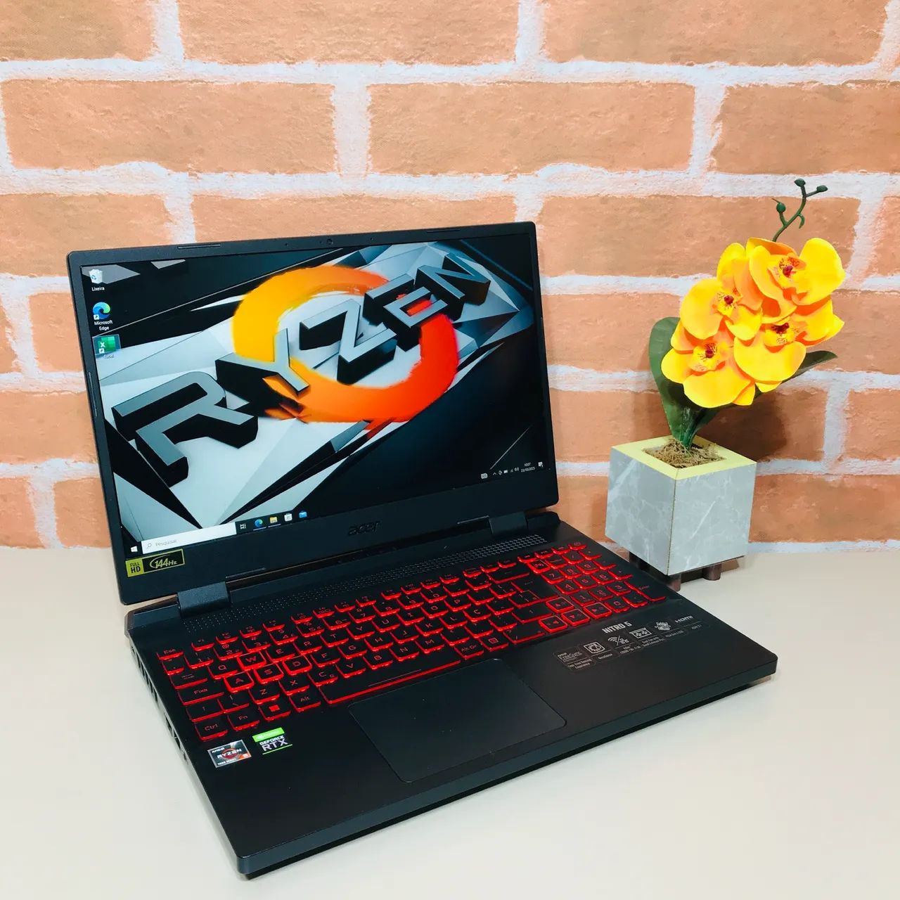 Notebook Gamer Ryzen 5 7535Hs/ RTX 3050 4GB/ Ram 16GB/ Ssd 512GB/ FullHD 144Hz - Foto 2