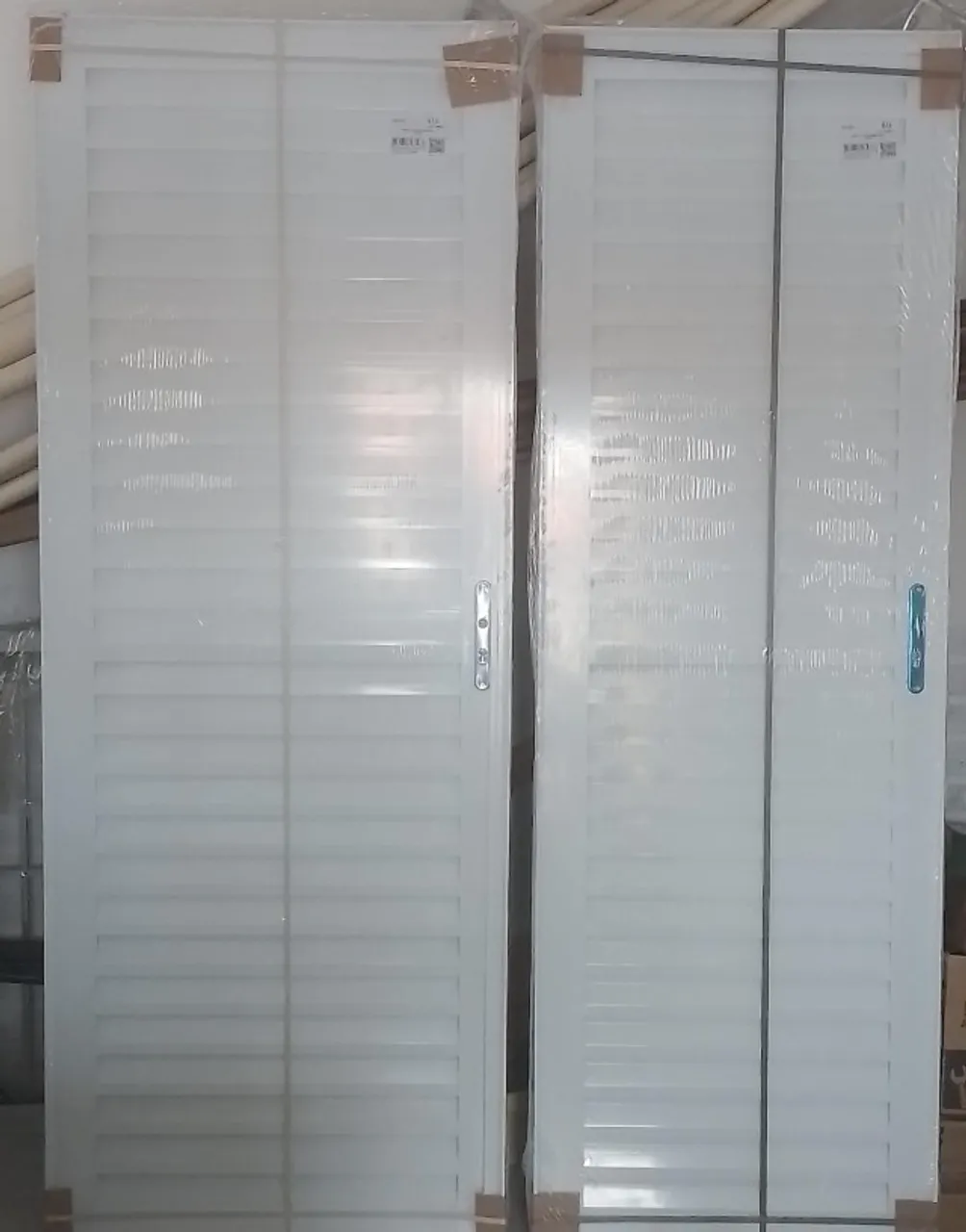 Porta alumínio branco