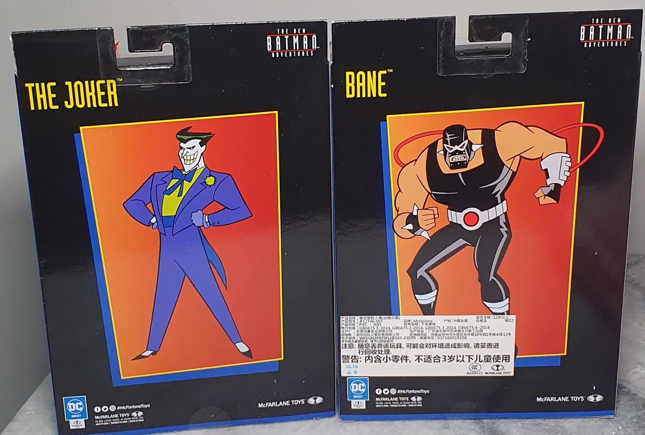 Batman série animada MCFARLANE original lacrados valor unitario  - Foto 3