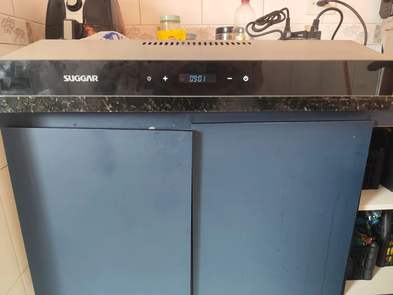  Depurador De Ar Slim Touch 60cm Inox Suggar 110v Di61thix - Foto 3