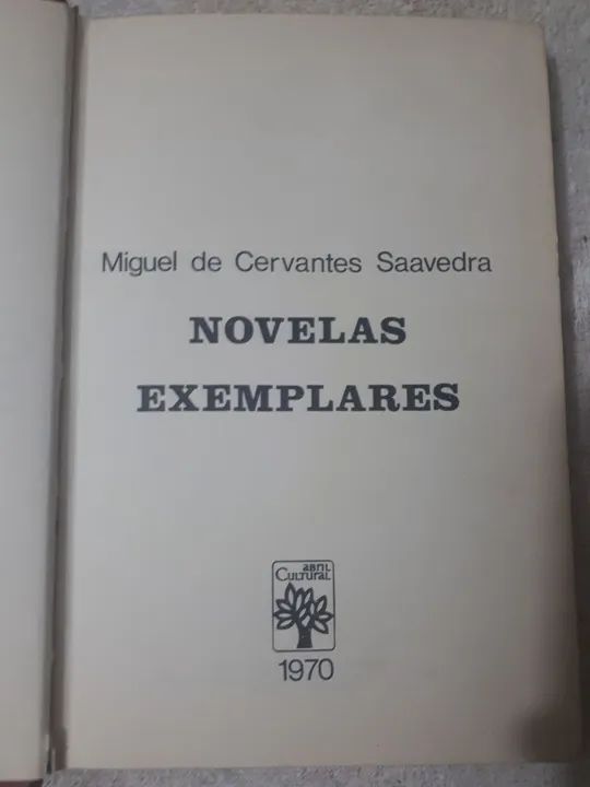 Livro Novelas Exemplares - Miguel de Cervantes Saavedra - Foto 2