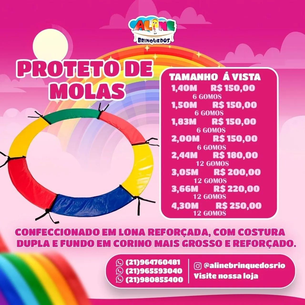 Lona  de Salto Lona 3.05 - Promoção! - Foto 2