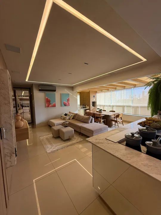 Planet 3 suites 122m² mobiliado e decorado! Setor Bueno