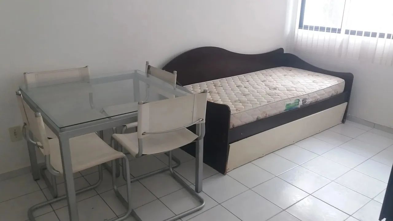 Aluga-se apartamento mobiliado com 1 suíte na beira mar de Manaíra - Foto 2