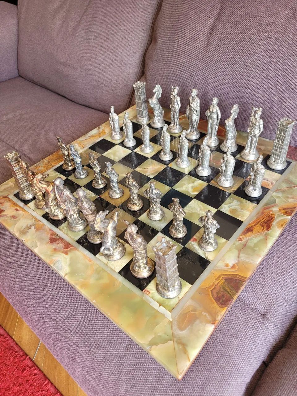 Jogo de Xadrez Decorativo Italiano