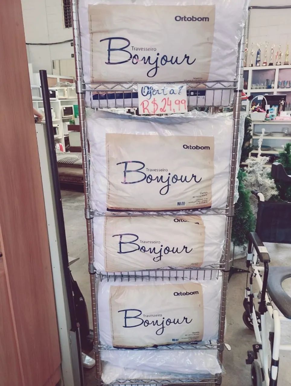 Travesseiro Ortobom Novo