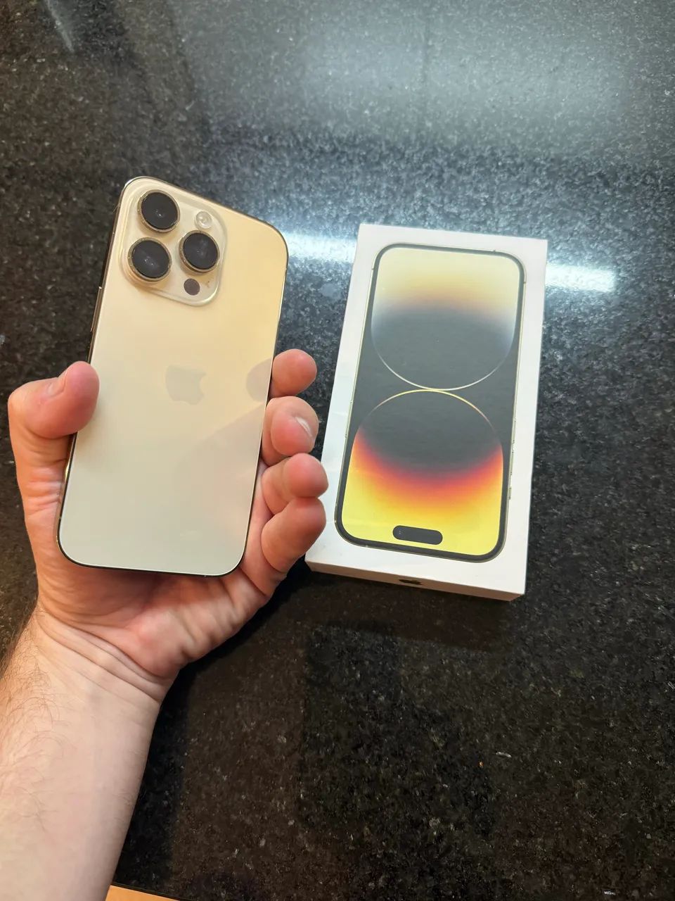 iPhone 14 PRO 128GB Gold - Celulares e Smartphones - Boa Vista