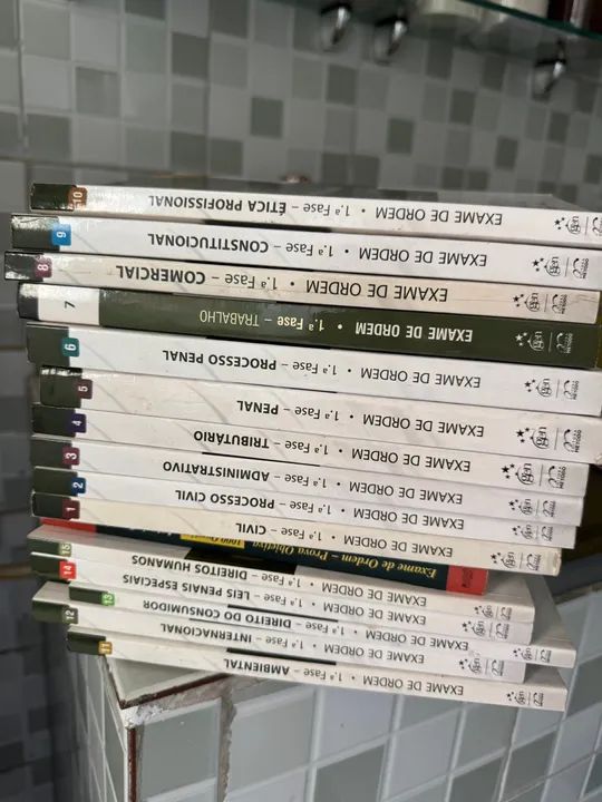 Livros Exame de Ordem 1ª Fase - Diversas Áreas