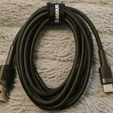 Cabo Baseus USB/tipo-c 2 metros carga rápida QC 3.0 - Foto 3