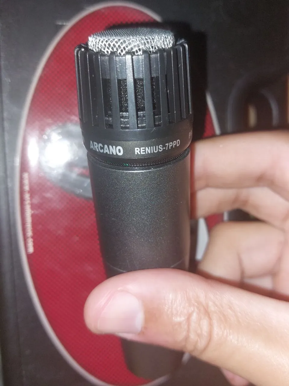 Microfone Condensador Arcano Renius7-7PPD