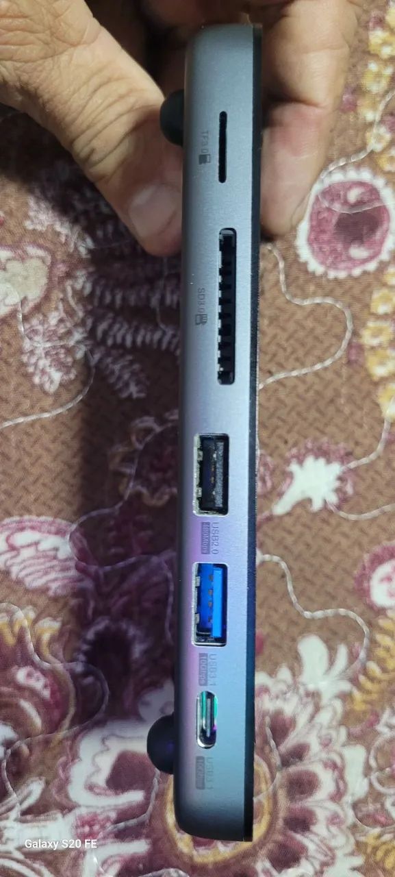 Hub USB-C com Enclosure M.2 SSD Hagibis - Foto 4