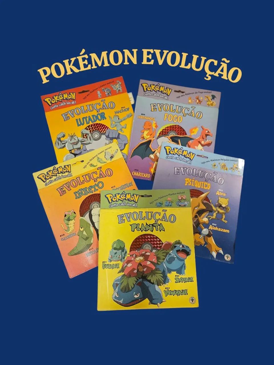 POKEMON EVOLUÇÃO - Dobrável 