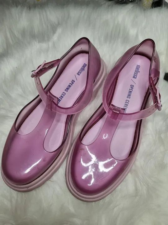 Melissa Opening Ceremony Transparente Rosa