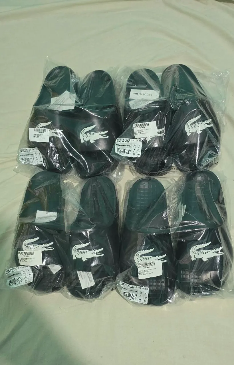 Chinelo Lacoste Originais - Novas!