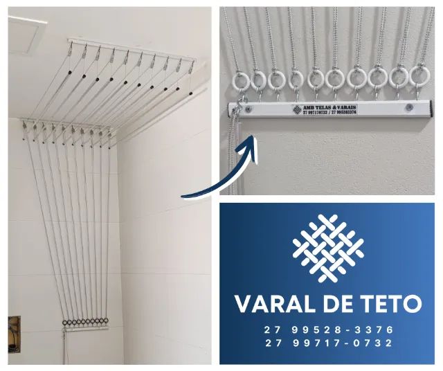 Varal de teto