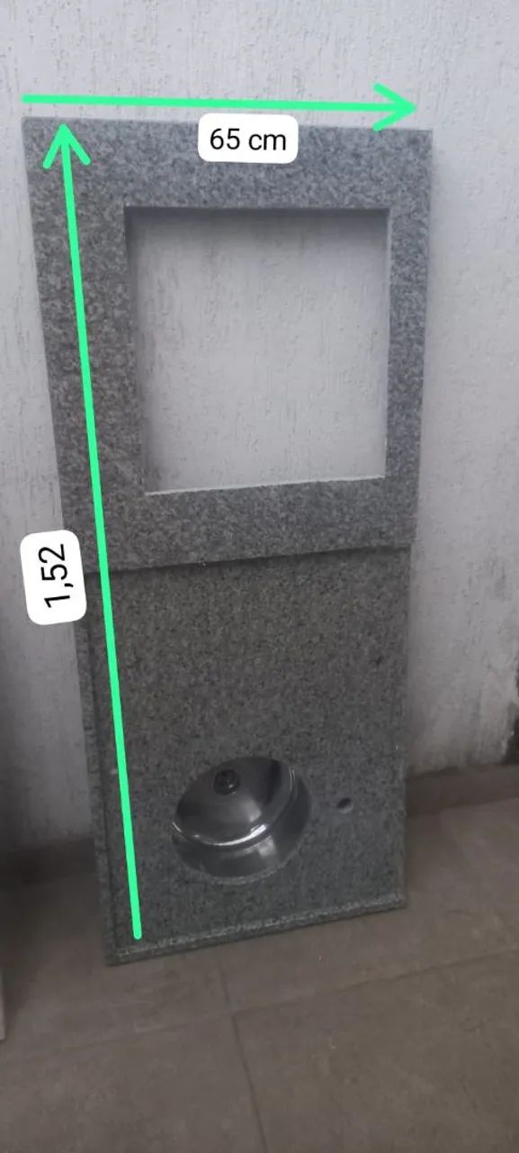 Pia granito cinza - Foto 4