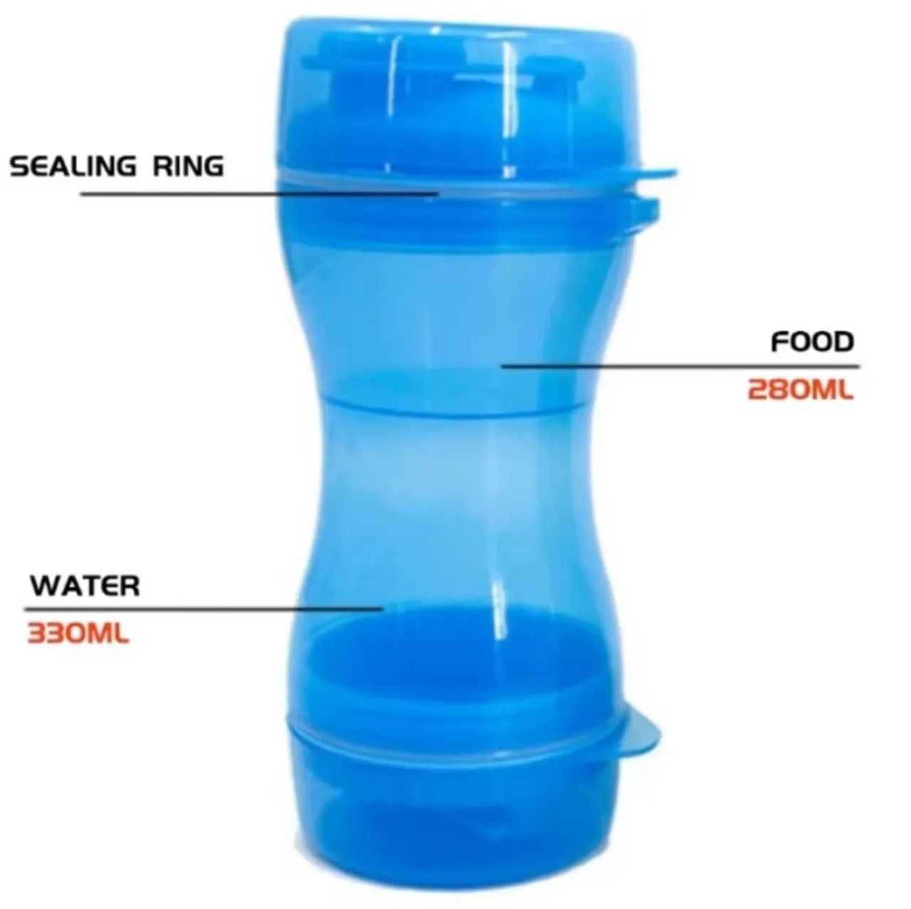 Bebedouro e Comedouro Portátil para Cães - Foto 2