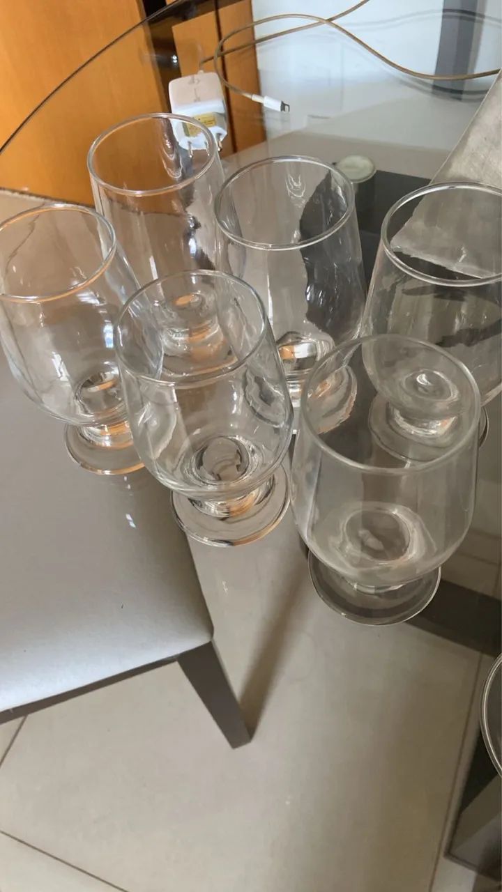 Jogo de Cristal (taças e copos). - Foto 3