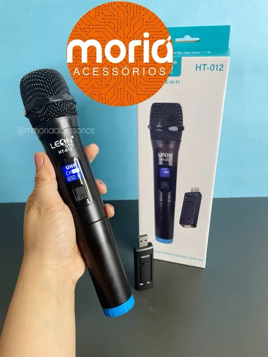 Microfone Sem Fio Leon GTS HT-012
