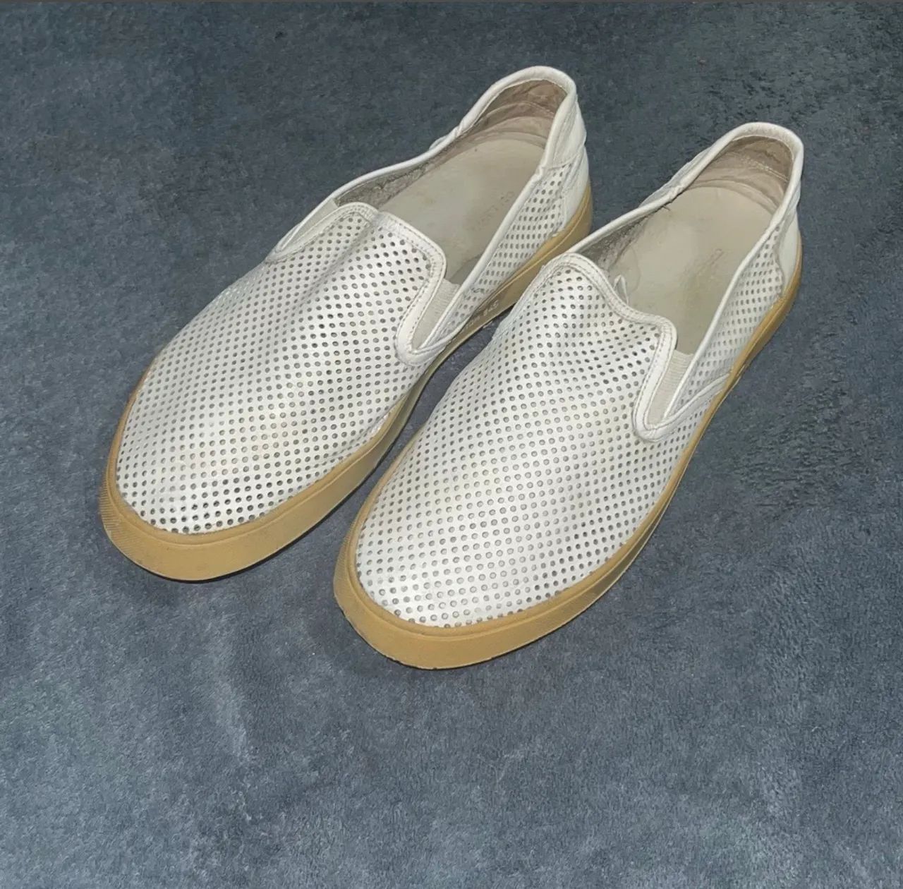 tênis osklen iate bossanova microfuros branco 43 - Foto 2
