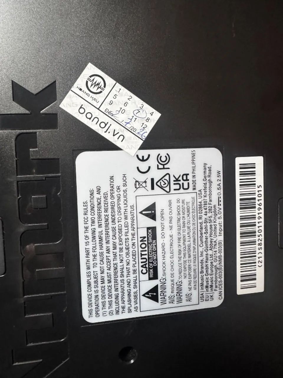 Controlador DJ Numark Mixtrack Platinum FX cor Preto - Foto 3