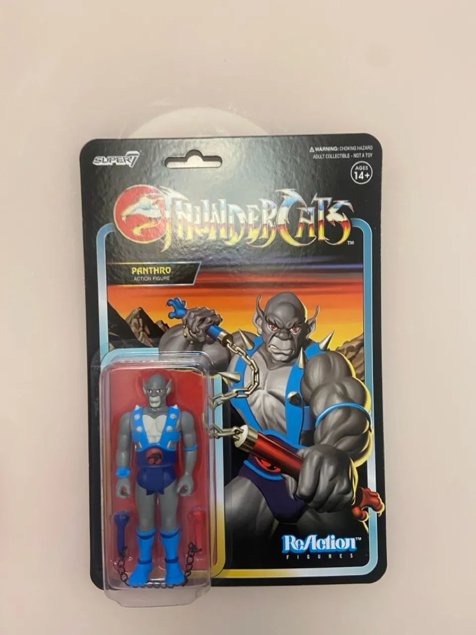 Boneco Thundercats Panthro - Reaction Retro - Super 7