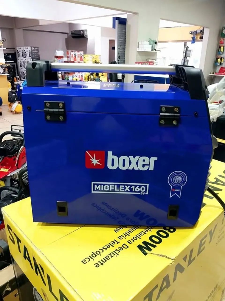 Maquina de solda Migflex 160Bv Multiprocesso Boxer(Nova/Loja) - Foto 5