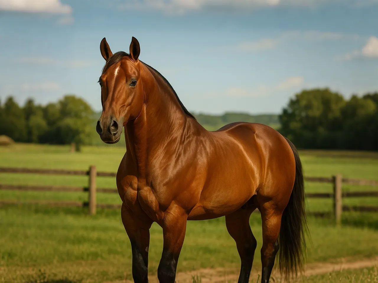 Cavalo Quarto de Milha - Puro Sangue - Foto 4