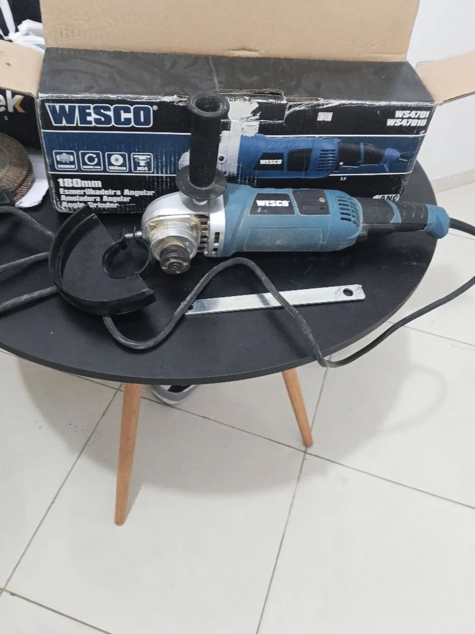 Esmerilhadeira Angular WESCO 180mm - Potente e Eficiente! - Foto 2