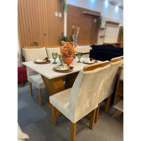 Mesa Classic com 4 cadeiras / pague na entrega  / frete grátis  - Foto 4